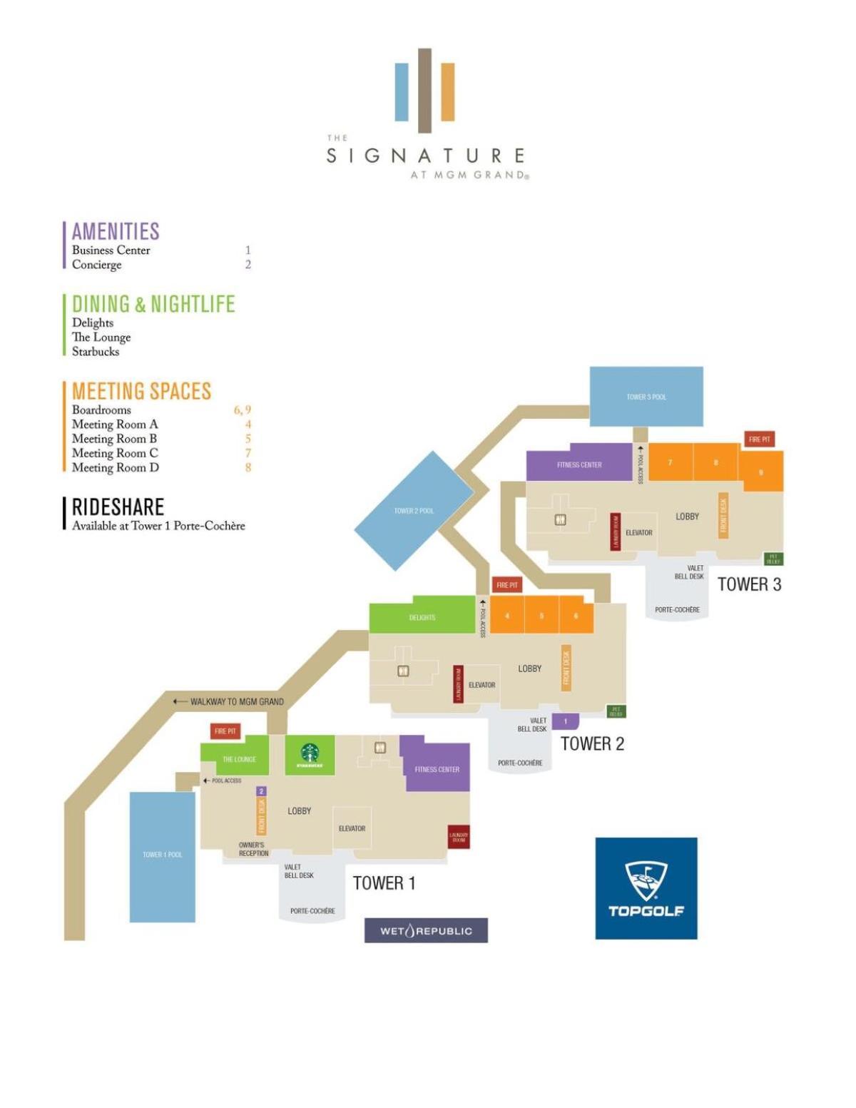 Mgm Signature-04-704 Jacuzzi Studio Las Vegas Bagian luar foto